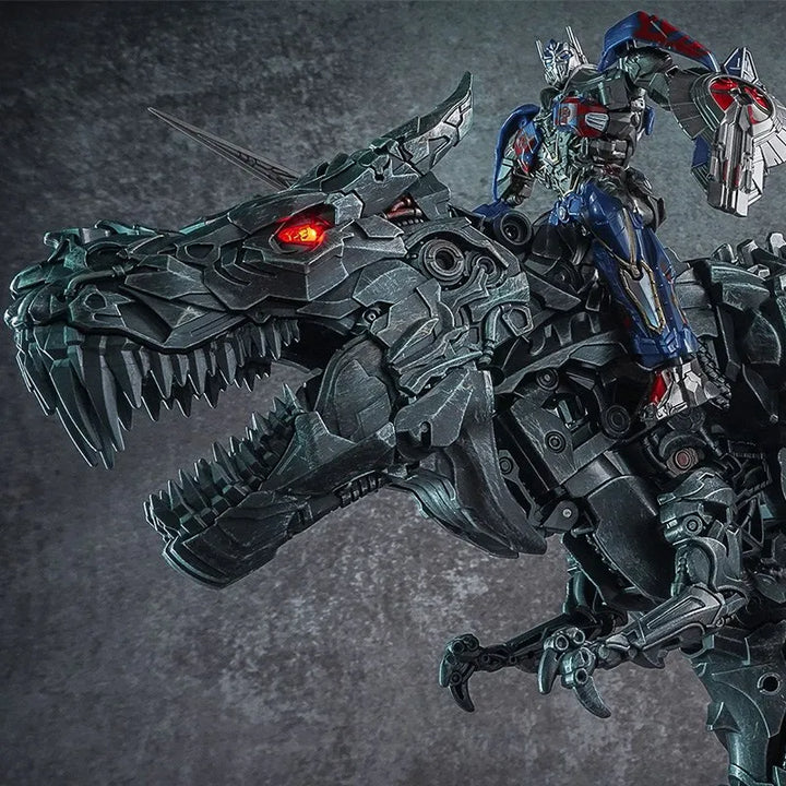 WJ Transformation Grimlock SS07 Dinosaur Enlarged