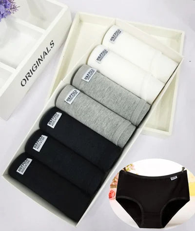7Pcs/Lot Plus Size Underwear Women's Panties