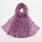 Cotton Floral Scarf Women