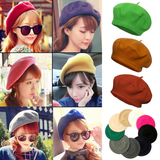 Women's Vintage Knitted Cap