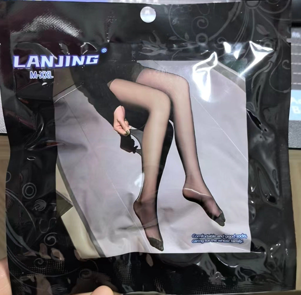 Black Silk Pantyhose