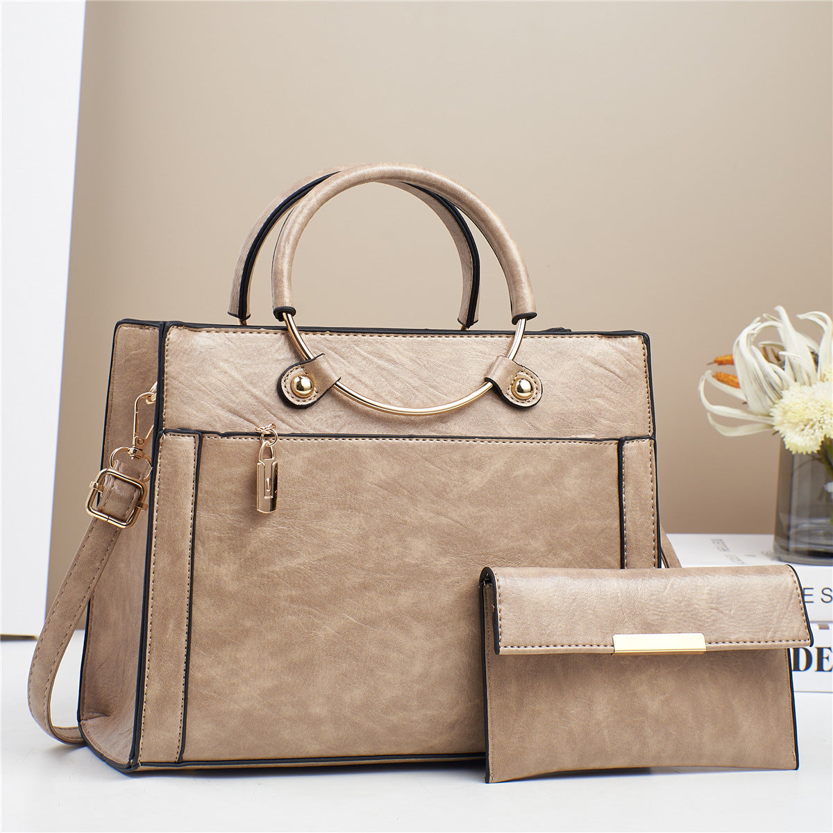 Special Design Handbag Two-piece Set