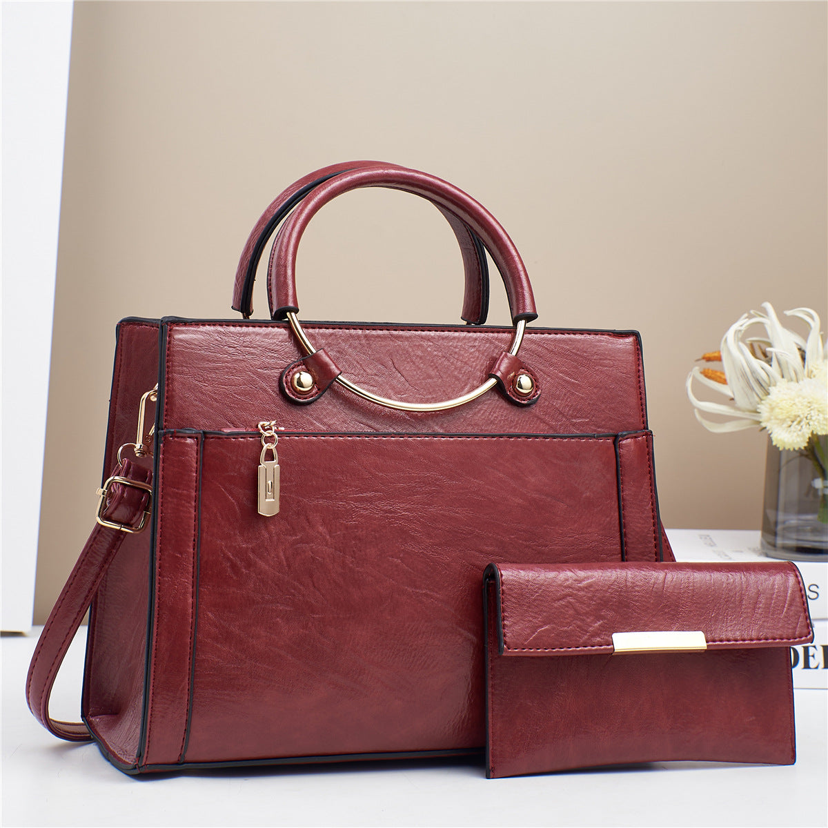 Special Design Handbag Two-piece Set