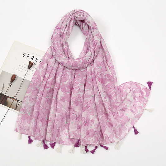 Women Linen Scarf