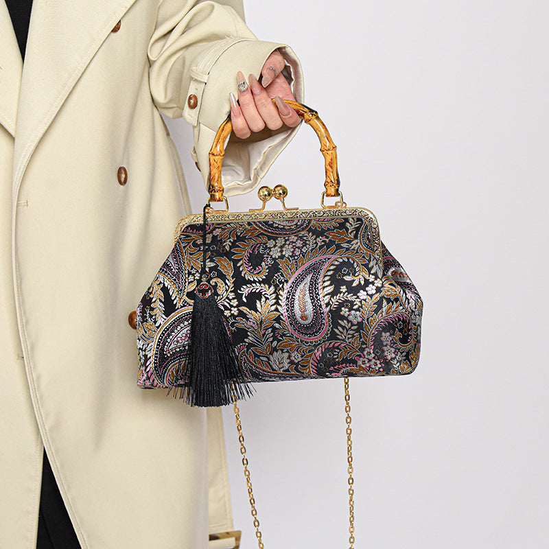 Vintage Silk Handbag
