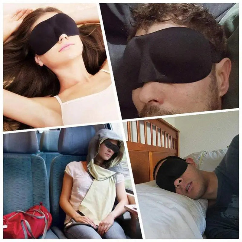 Men and Women Sleeping Eyepatch 3D Contoured