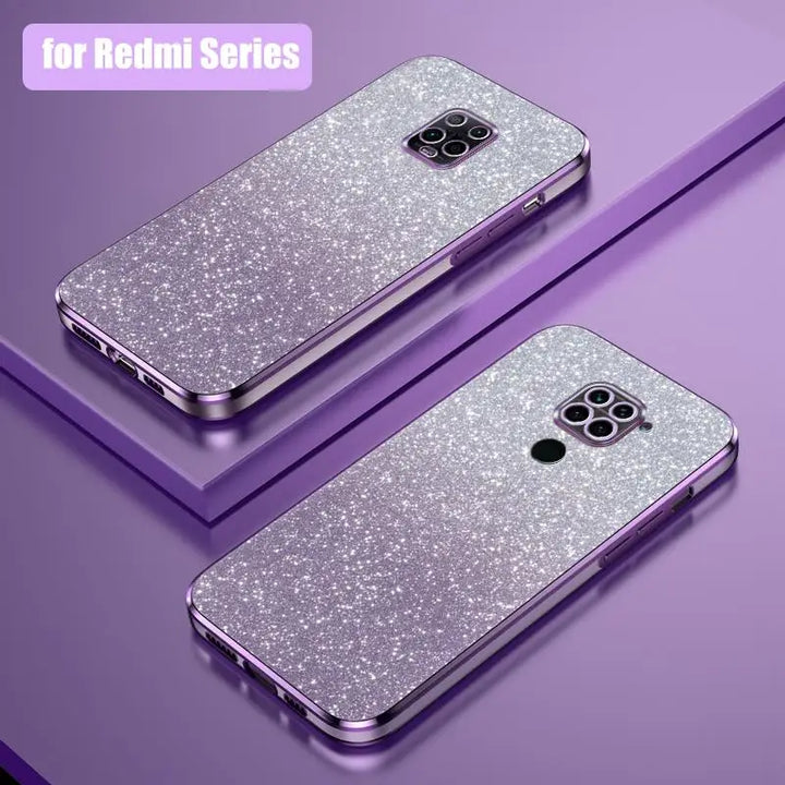 Redmi9 Luxury Glitter Plating Case