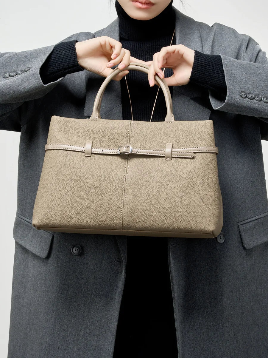 YANATARI Genuine Cattle Leather Crossbody Bag