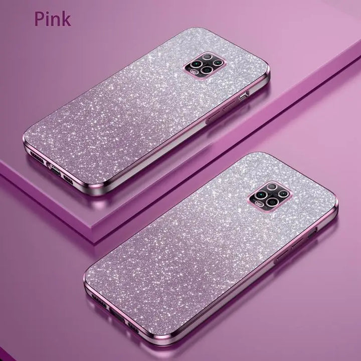 Redmi9 Luxury Glitter Plating Case