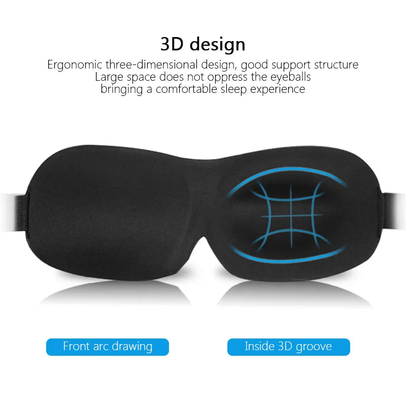 Men and Women Sleeping Eyepatch 3D Contoured