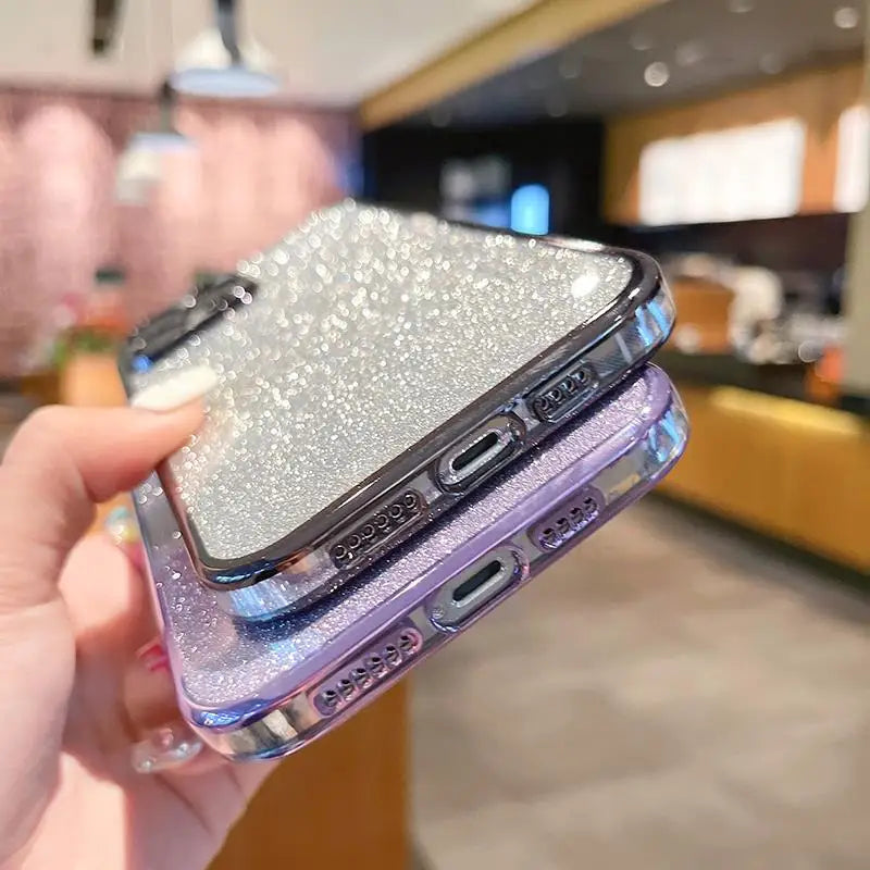 Redmi9 Luxury Glitter Plating Case