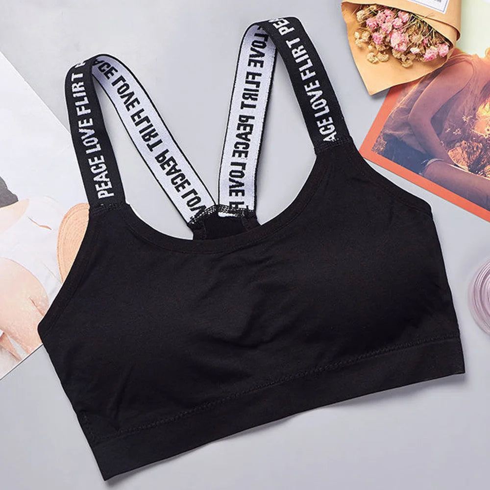 Letter Strap Back Underwear Women