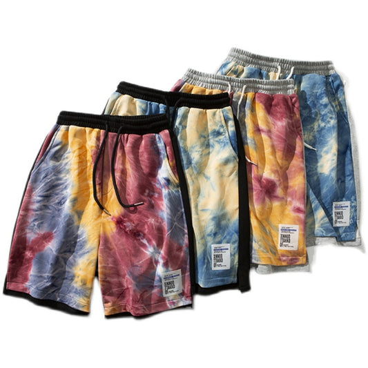 Tie-Dye Shorts Men
