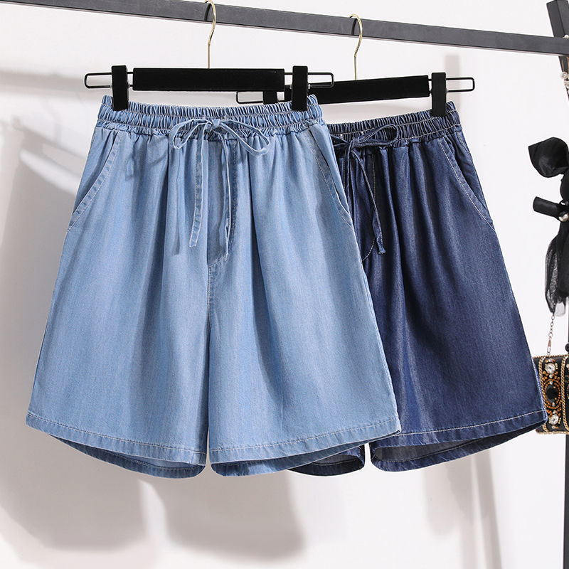 Lyocell Denim Shorts Women