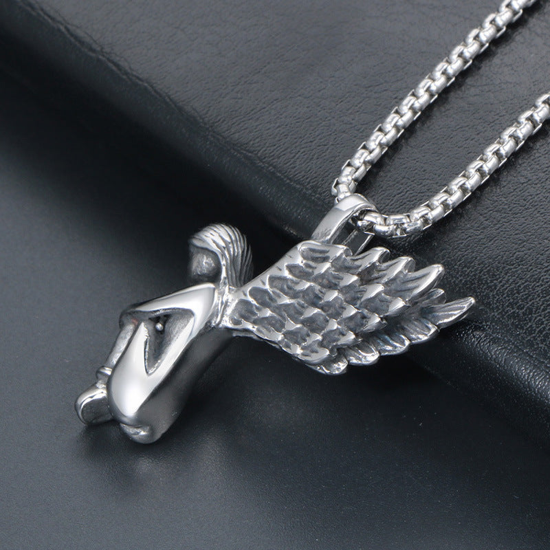 Fallen Angel Pendant Bible