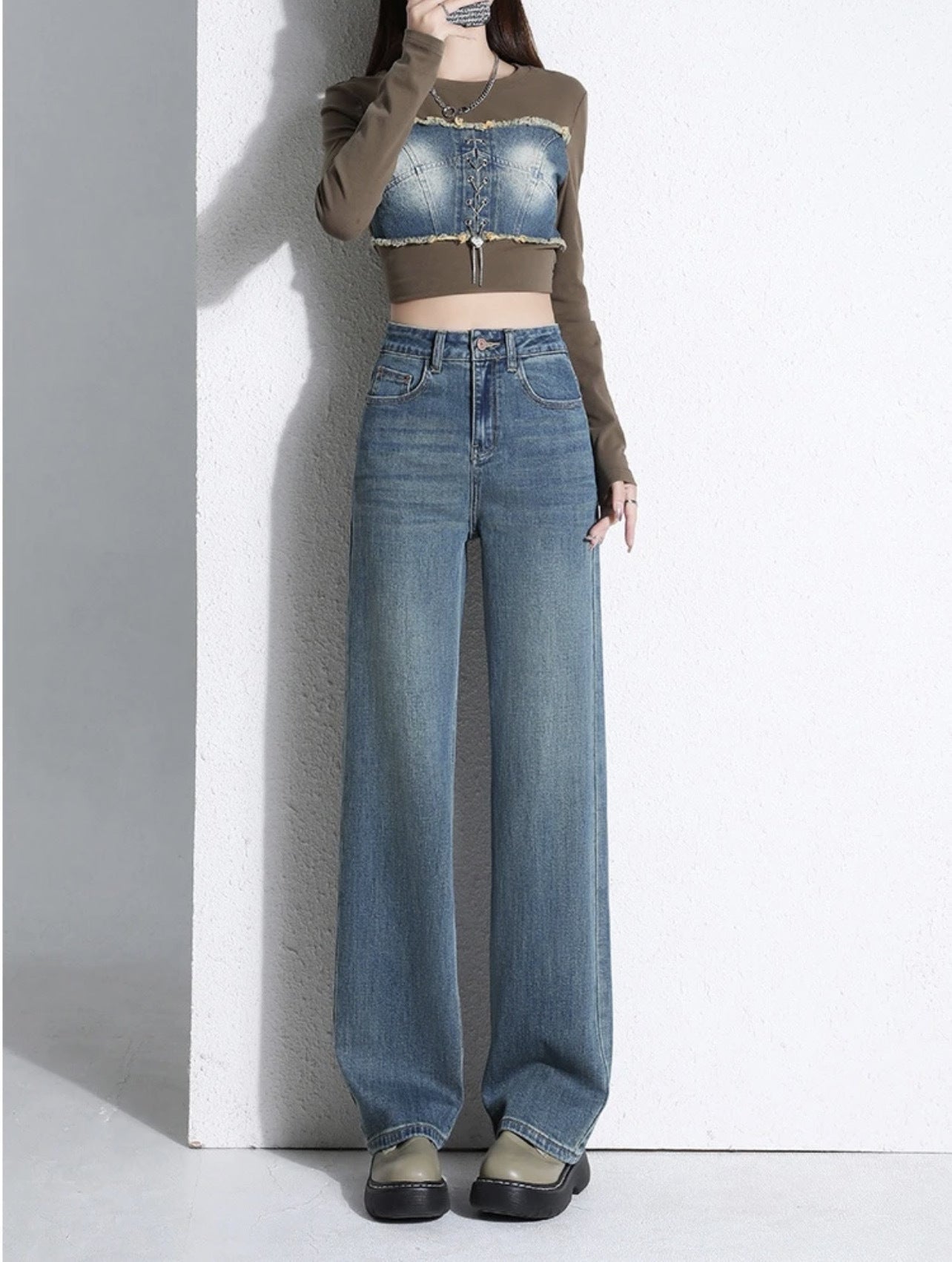 Women All-matching Jeans