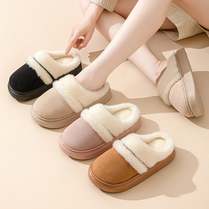 Women's Winter Suede Slipper