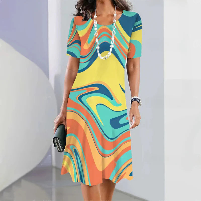 Short Sleeves Dress