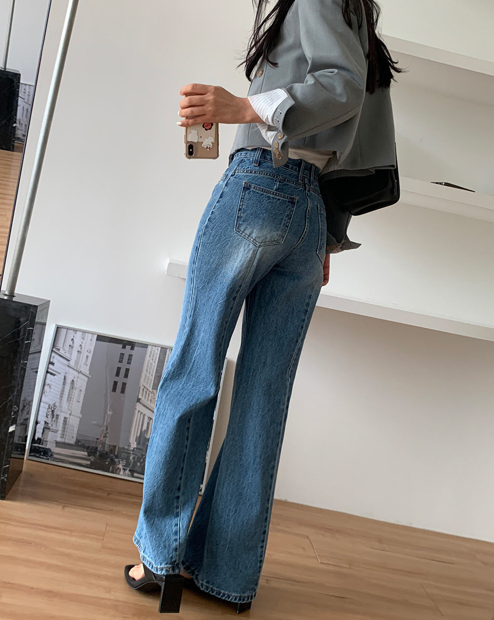 Women's High Waist Jeans