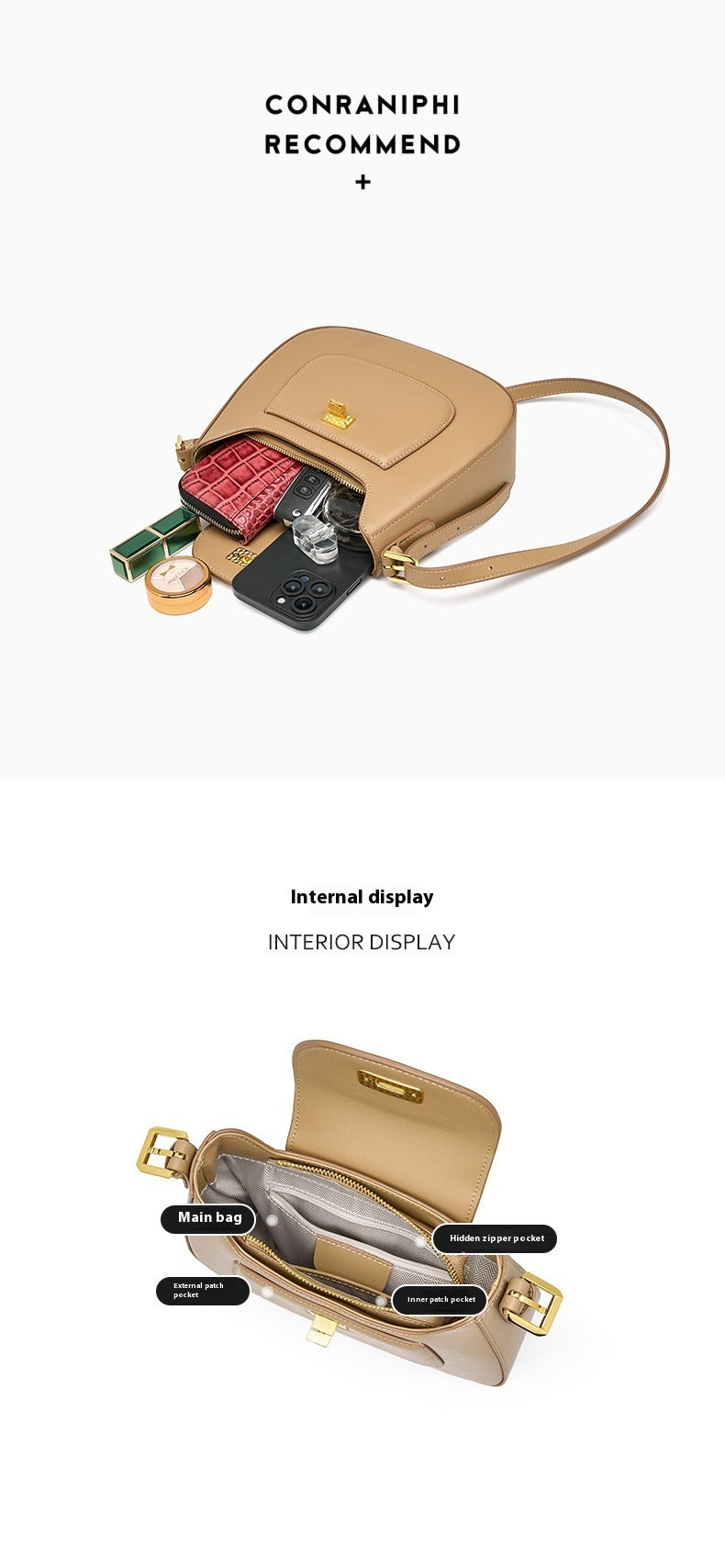 Women's Saddle Design Bag