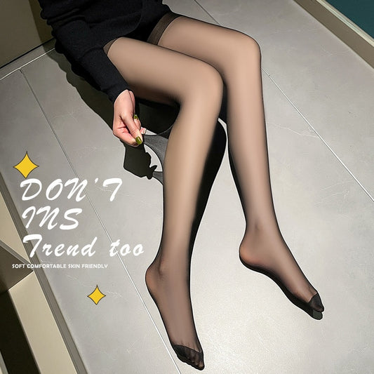 Black Silk Pantyhose