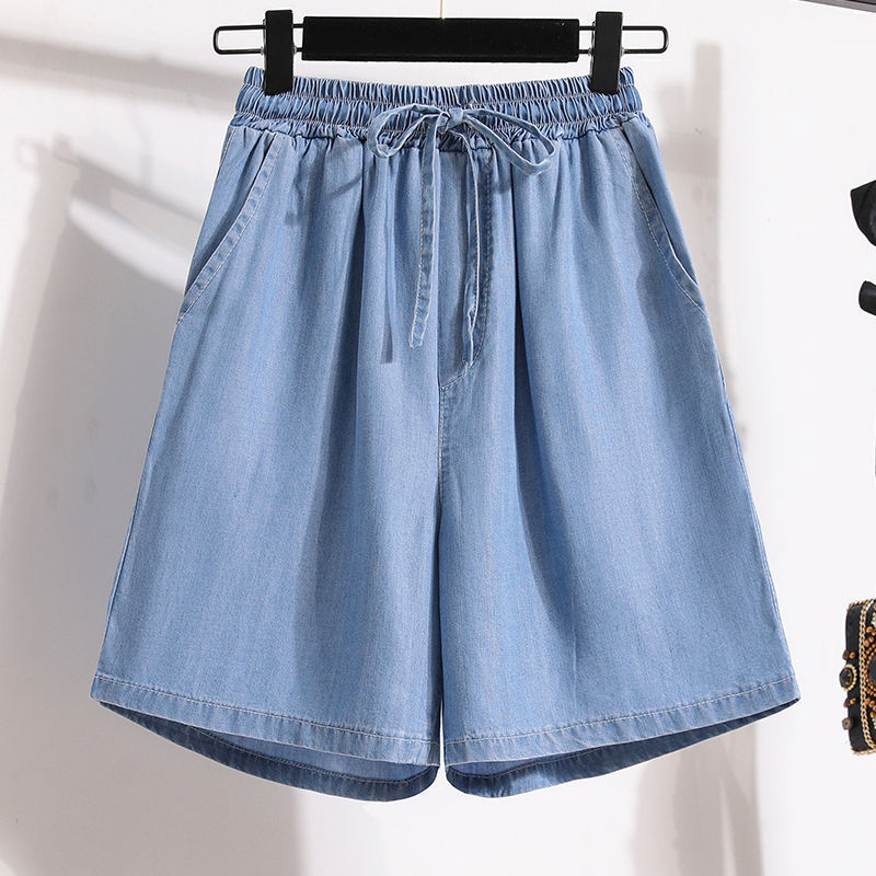 Lyocell Denim Shorts Women