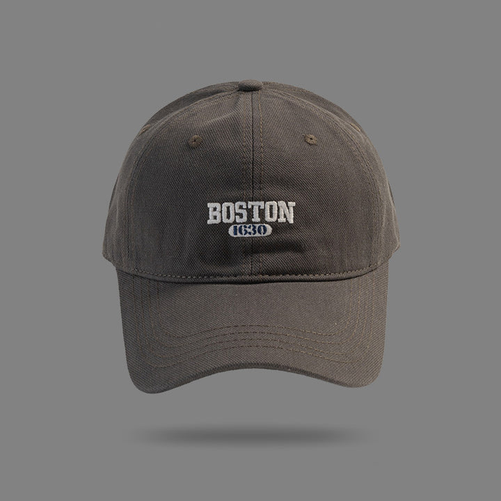 Embroidery Peaked Hat