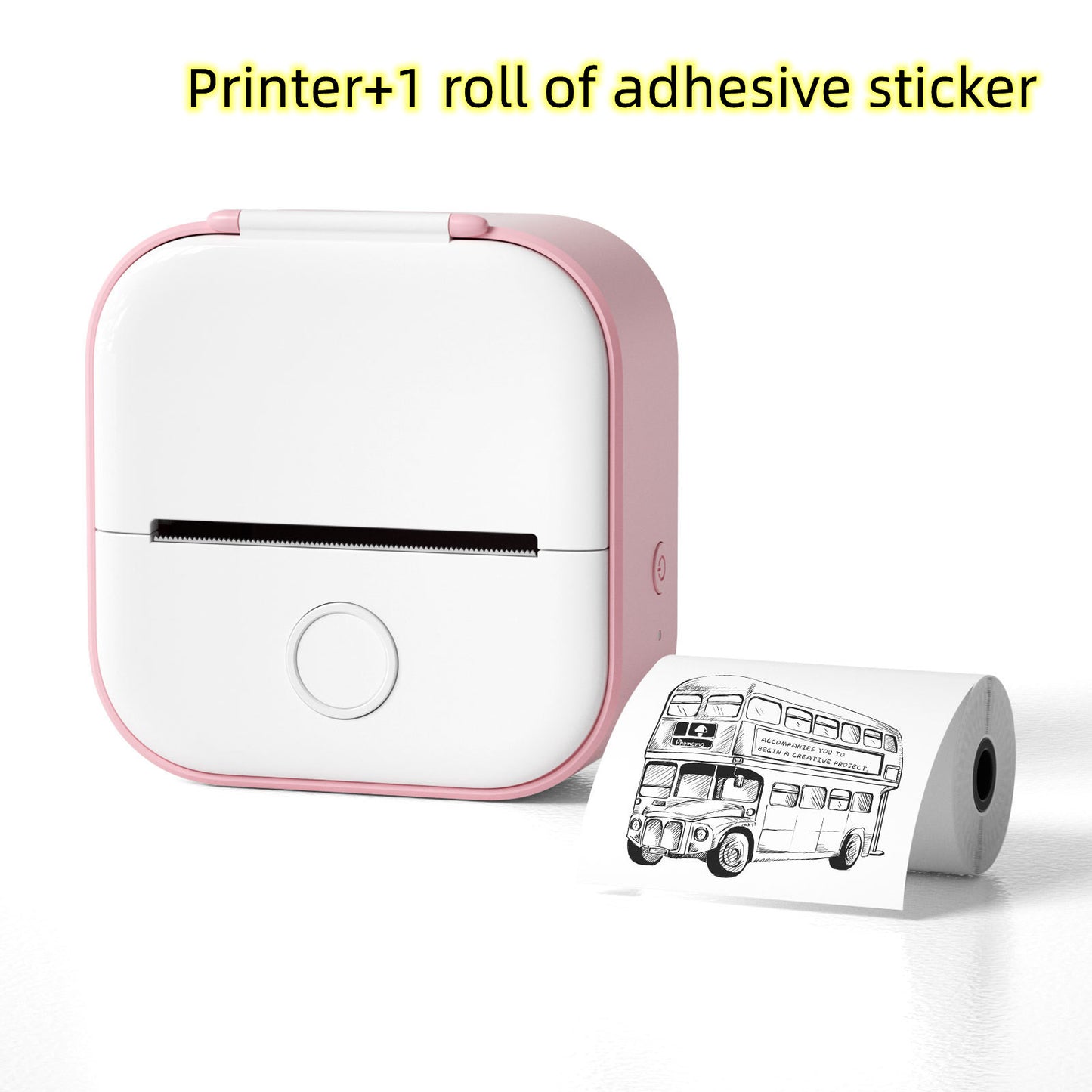 Portable Thermal Label Printer