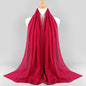Pleated Scarf Women's